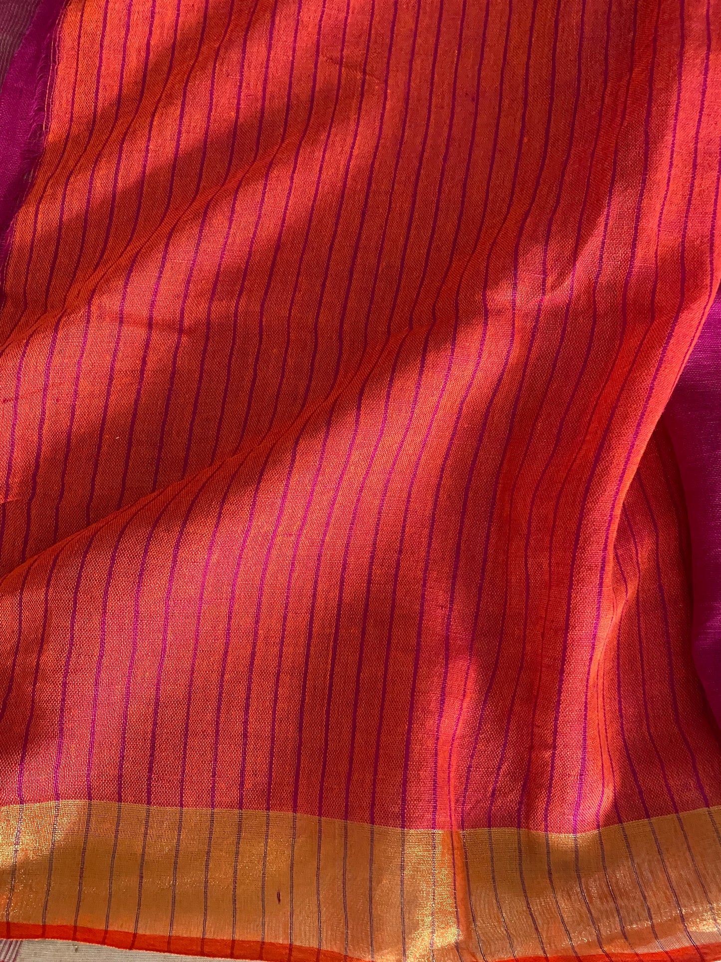 Electrifying Fuchsia and Orange