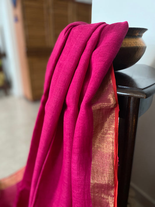 Electrifying Fuchsia and Orange