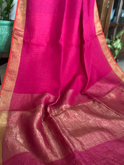 Electrifying Fuchsia and Orange